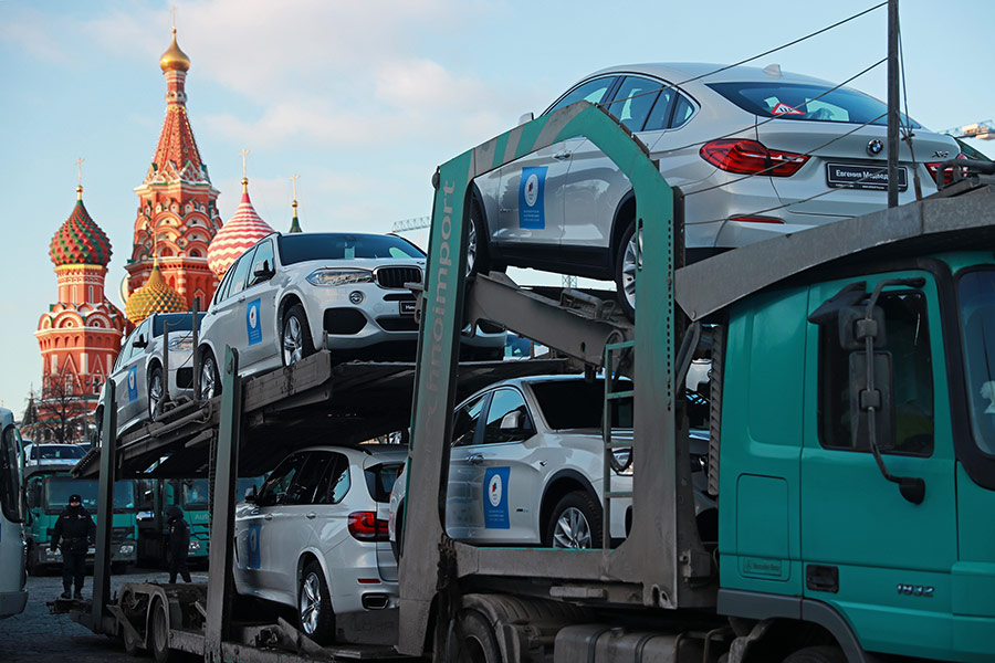 Автомобили марки BMW для российских призеров Олимпиады-2018


