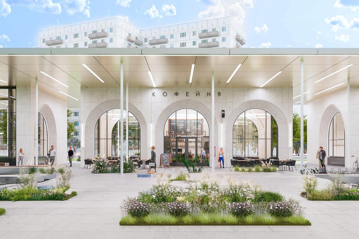 Преобладающим элементом в дизайне станции «Кленовый бульвар» будут арки