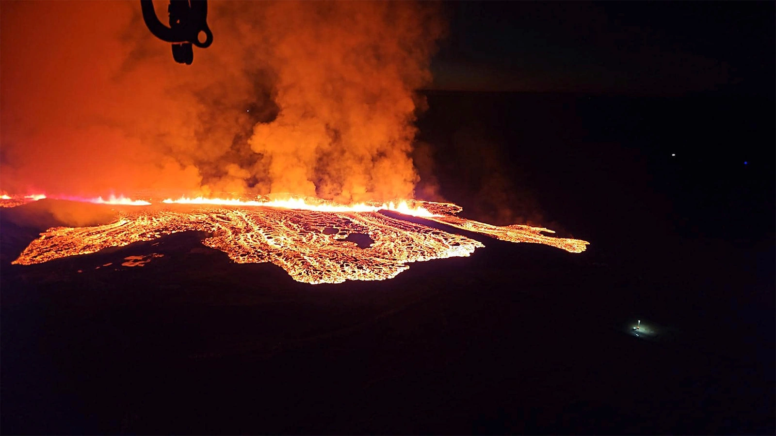 Извержение вулкана Фаградальсфьялль в Исландии. 2024 год