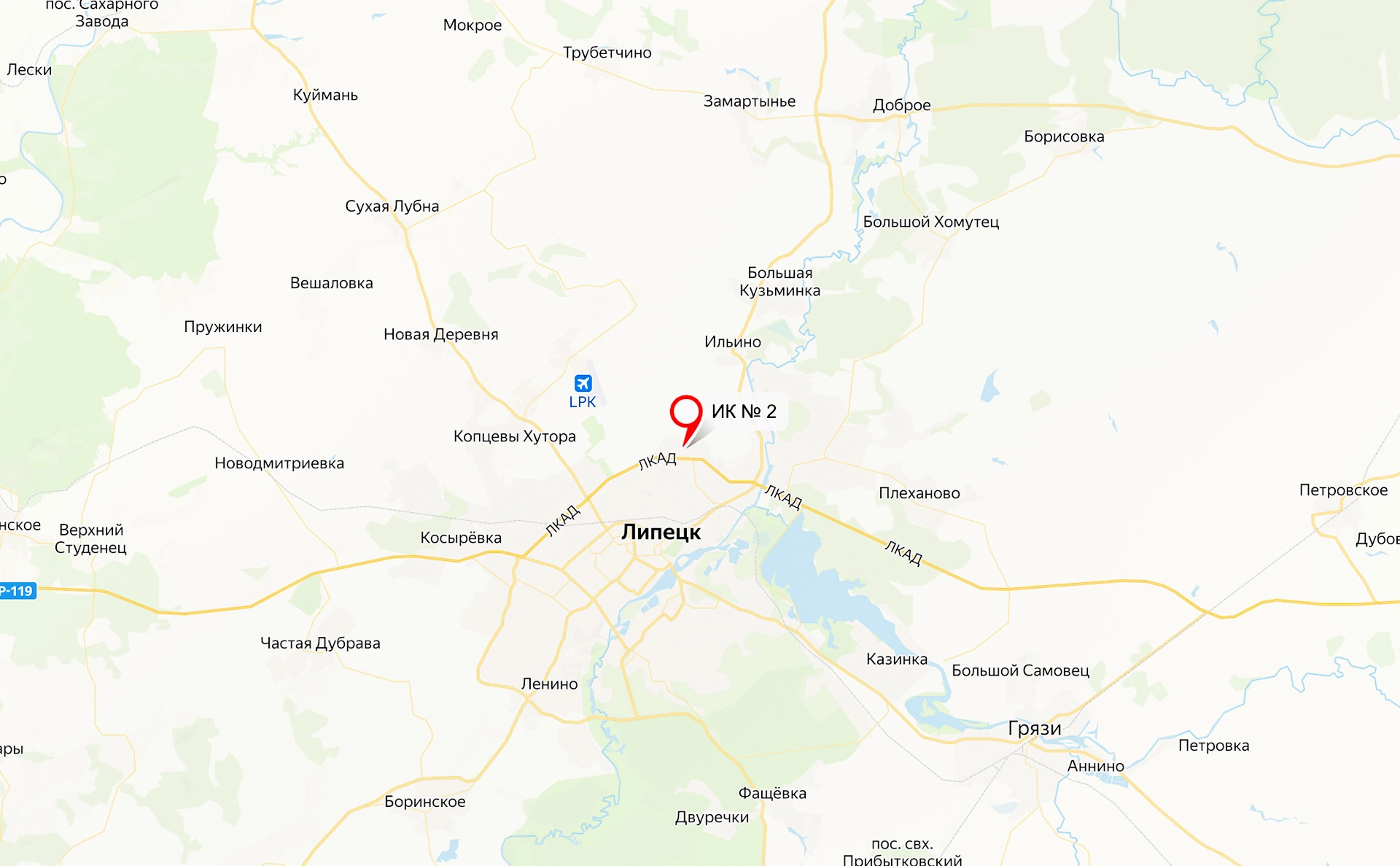 сервис «Яндекс.Карты»