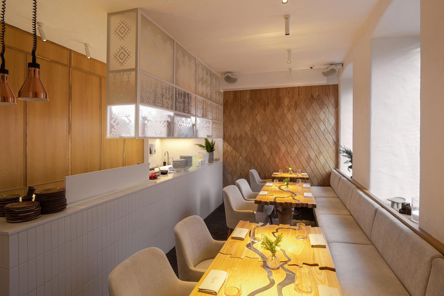 Интерьер ресторана Regions