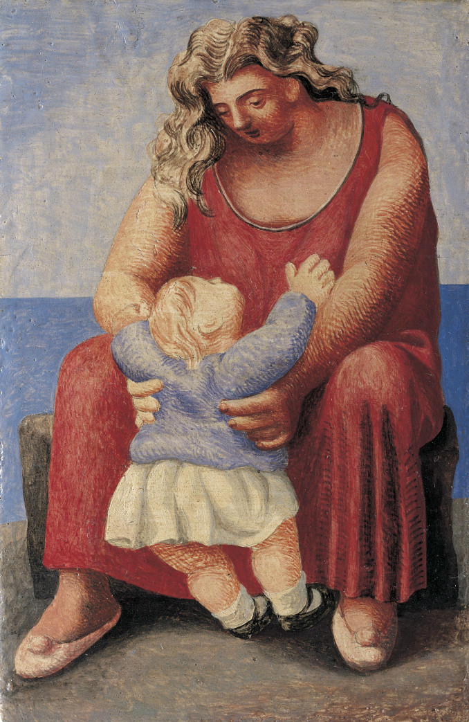 Пабло Пикассо. Мать и дитя. Париж, осень 1921
Фонд поддержки искусства Альмины и Бернара Руис-Пикассо, Мадрид