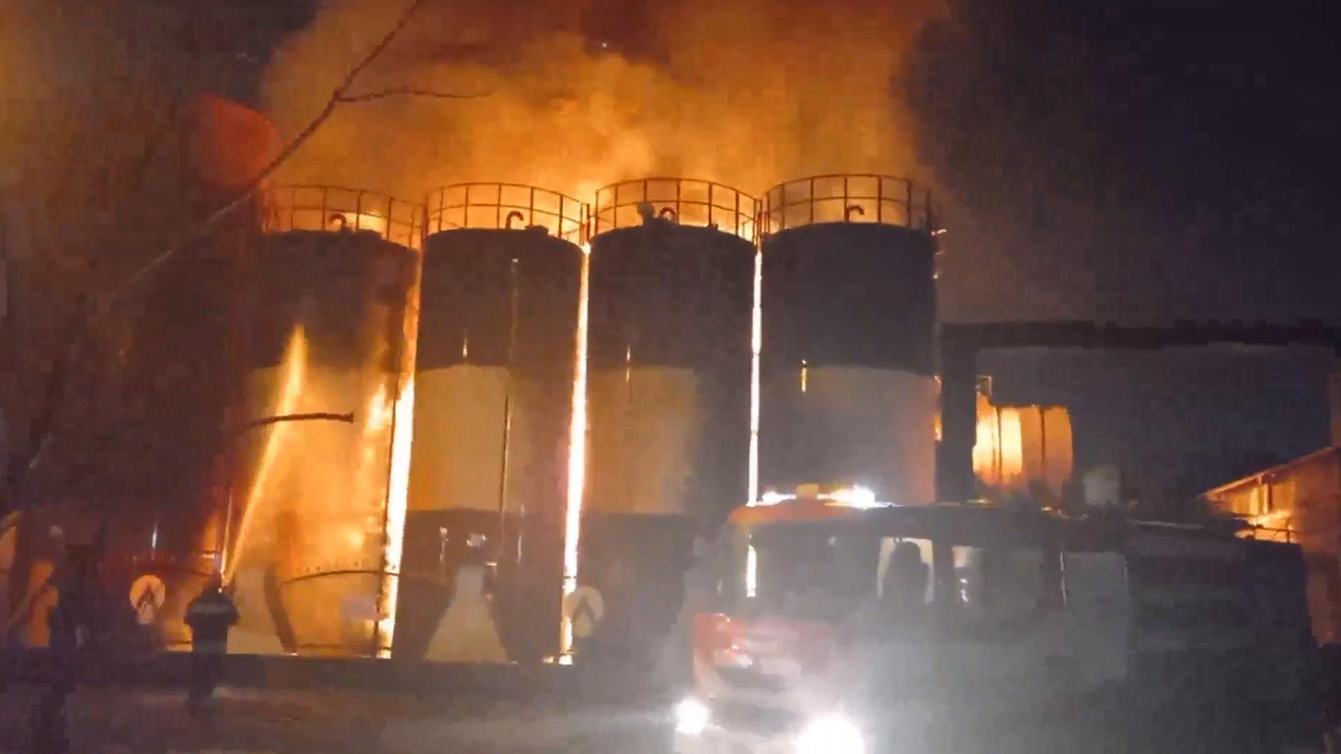 Взрывы на заводах в Иране. Видео