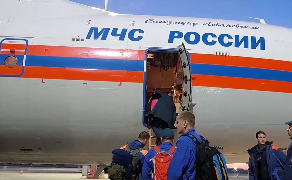 Отправленные в Иран на помощь спасателям российские Ил-76 улетели обратно
