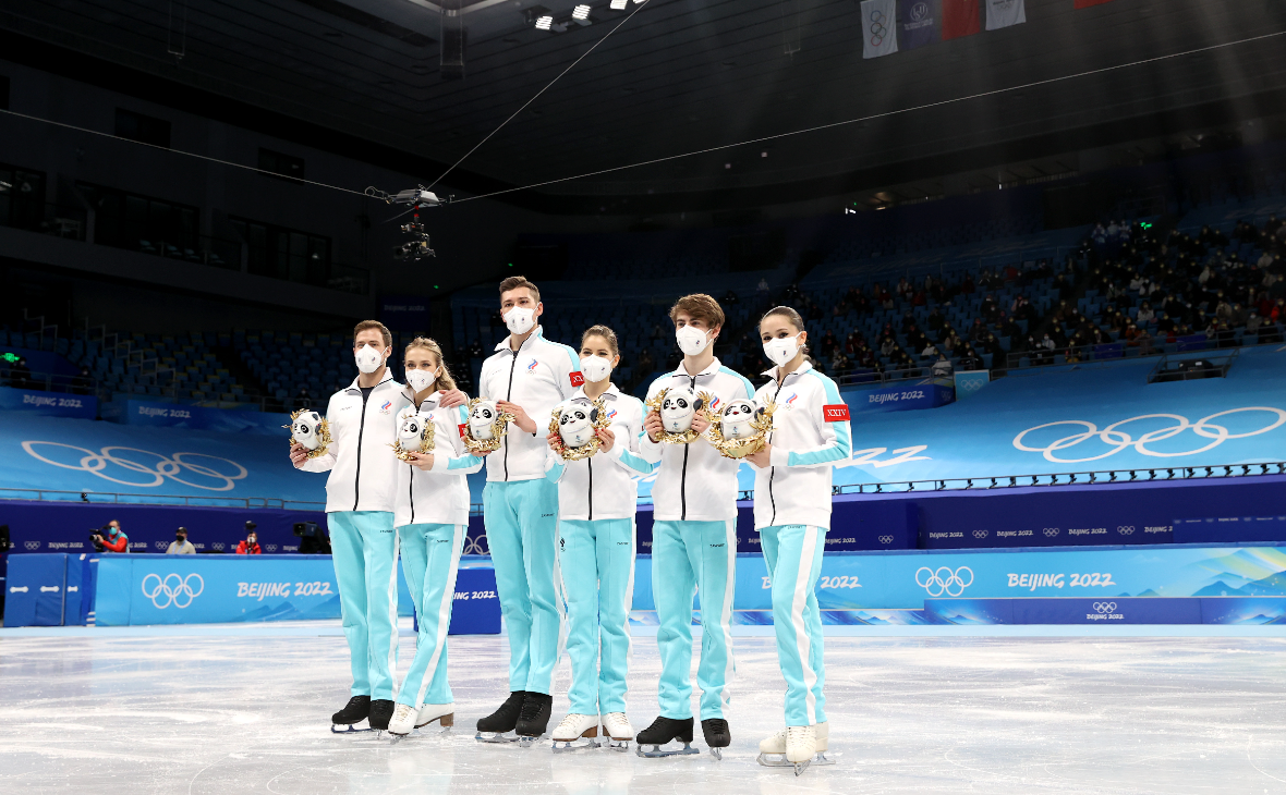 Сборная России в командном турнире Олимпиады в Пекине