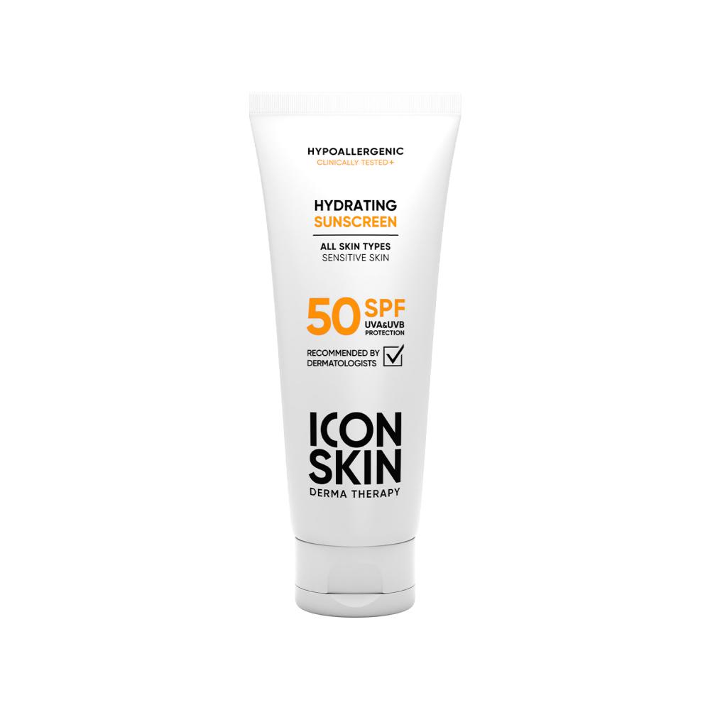 Увлажняющий солнцезащитный крем SPF 50, Icon Skin, 1399 руб. (&laquo;Рив Гош&raquo;)