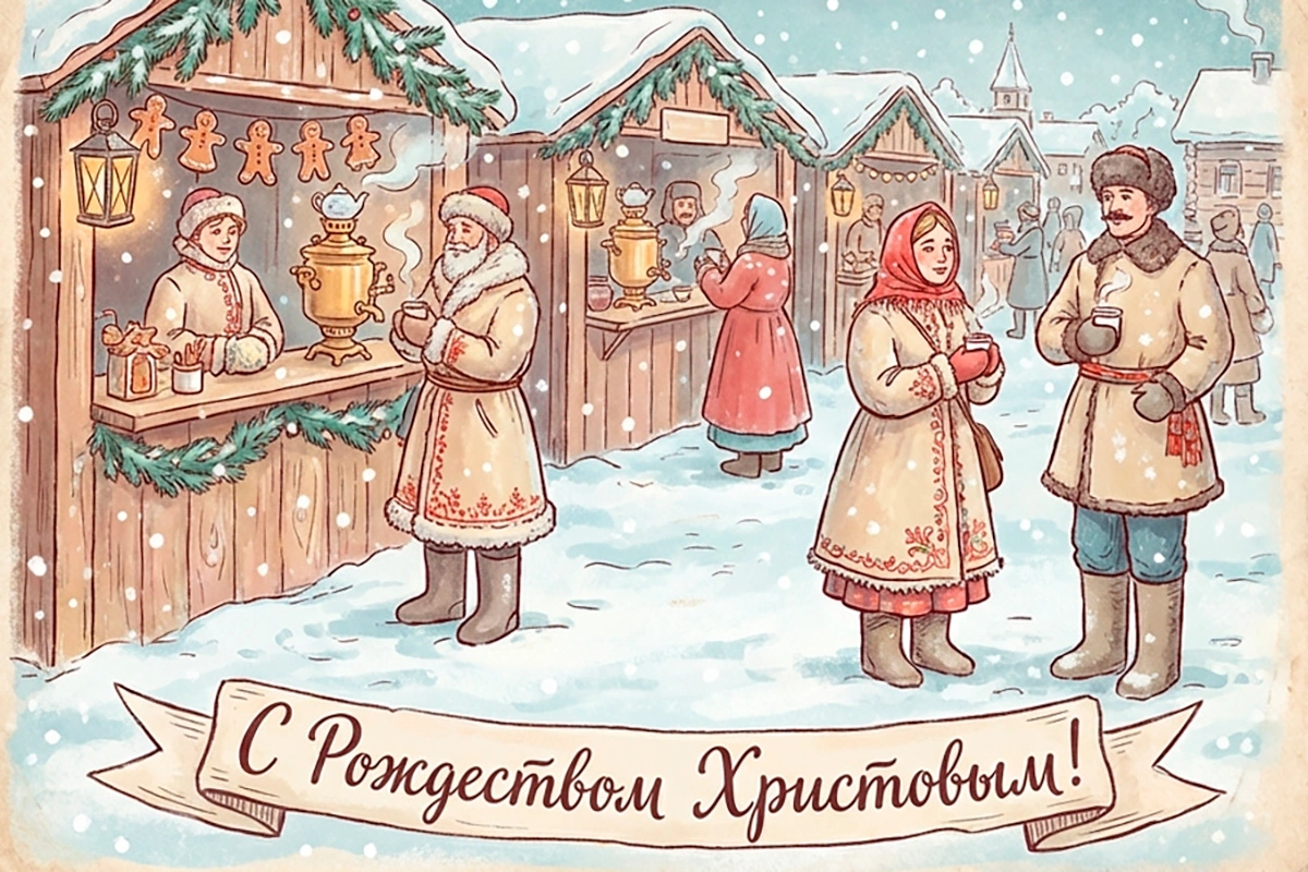 Открытки с Рождеством Христовым: 15 красивых картинок для поздравления