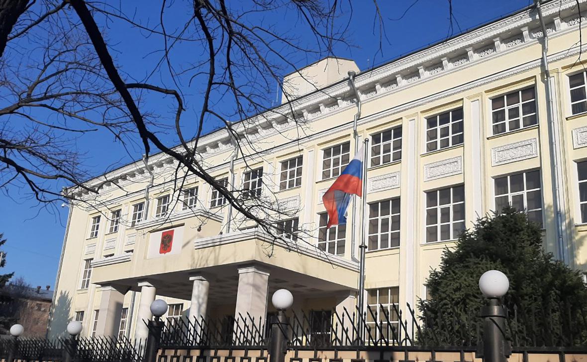 Здание посольства России в Киргизии