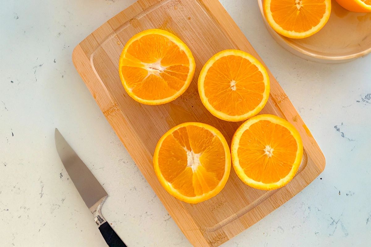 Салат с курицей и апельсинами «Праздничный»