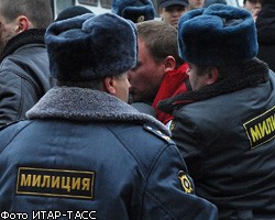 Московская милиция разогнала забег трезвенников