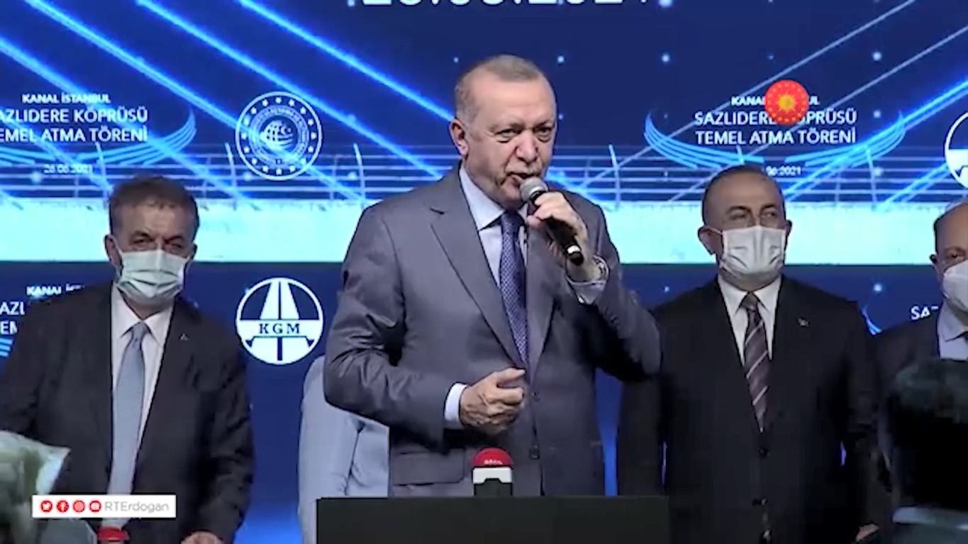 Эрдоган запустил строительство канала Стамбул в обход Босфора. Видео