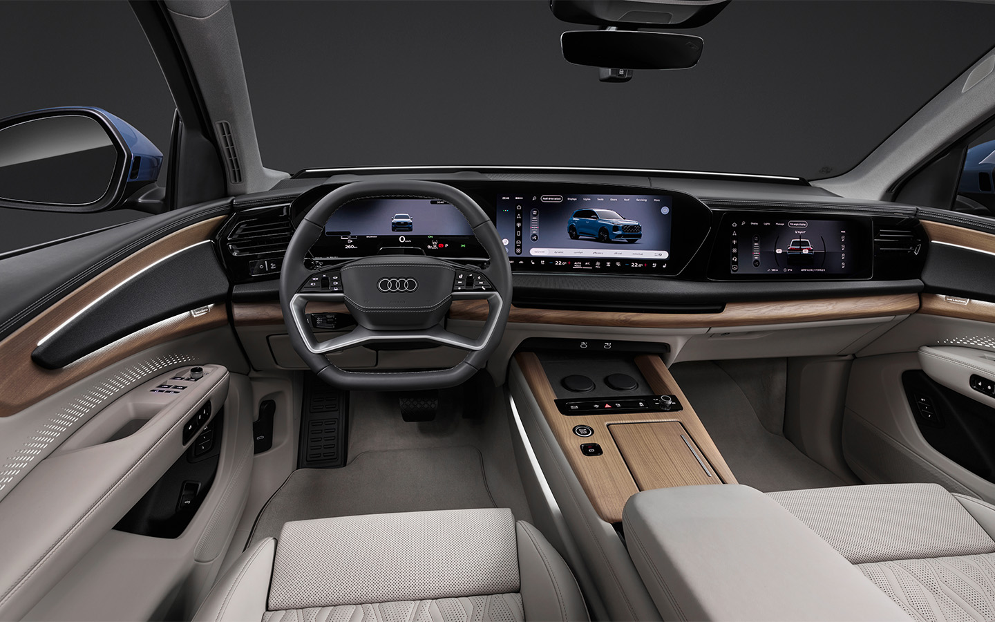 Программа Audi exclusive предлагает индивидуализацию Q7: десять дополнительных цветов, варианты строчки и дизайнерские пакеты
