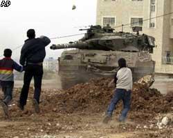 Израильские танки вошли сегодня в Калькилию