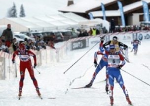 Россия получила "серебро" в лыжной эстафете