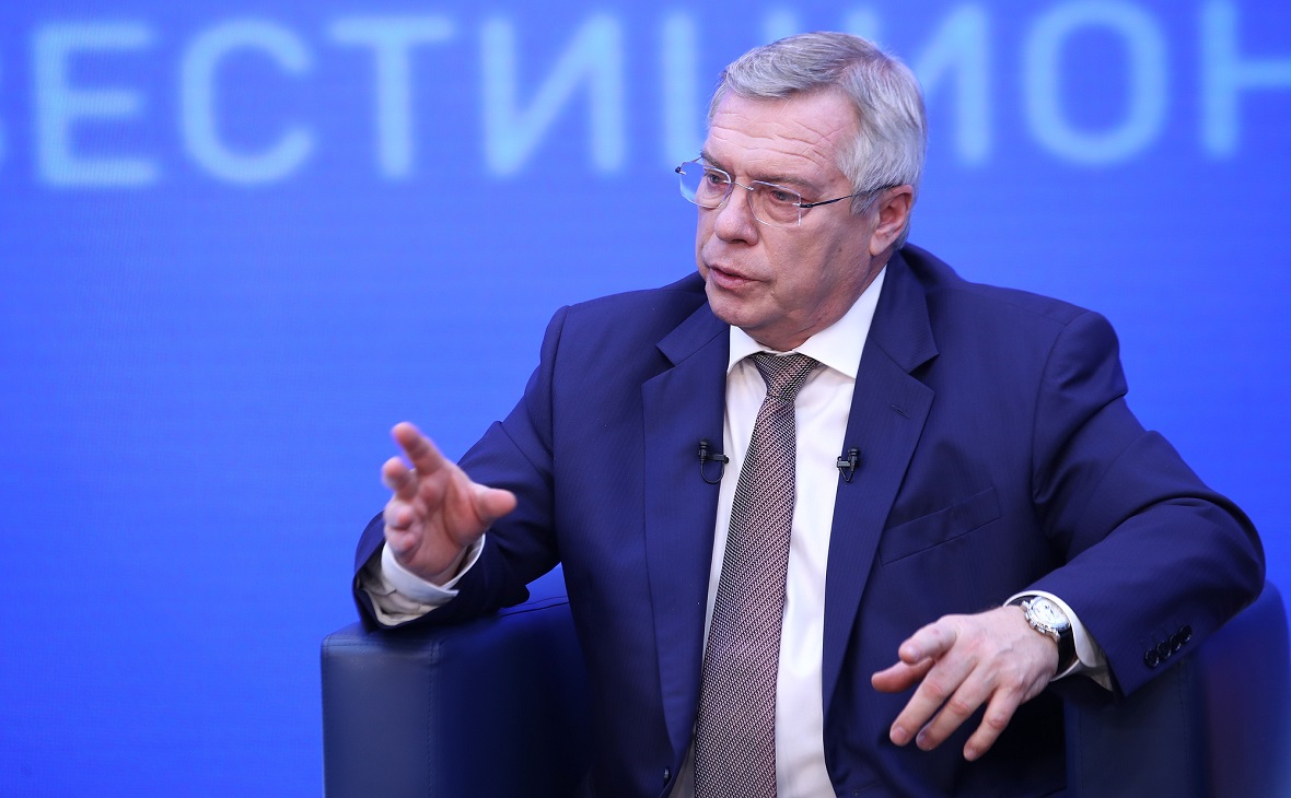 Губернатор Ростовской области Василий Голубев 