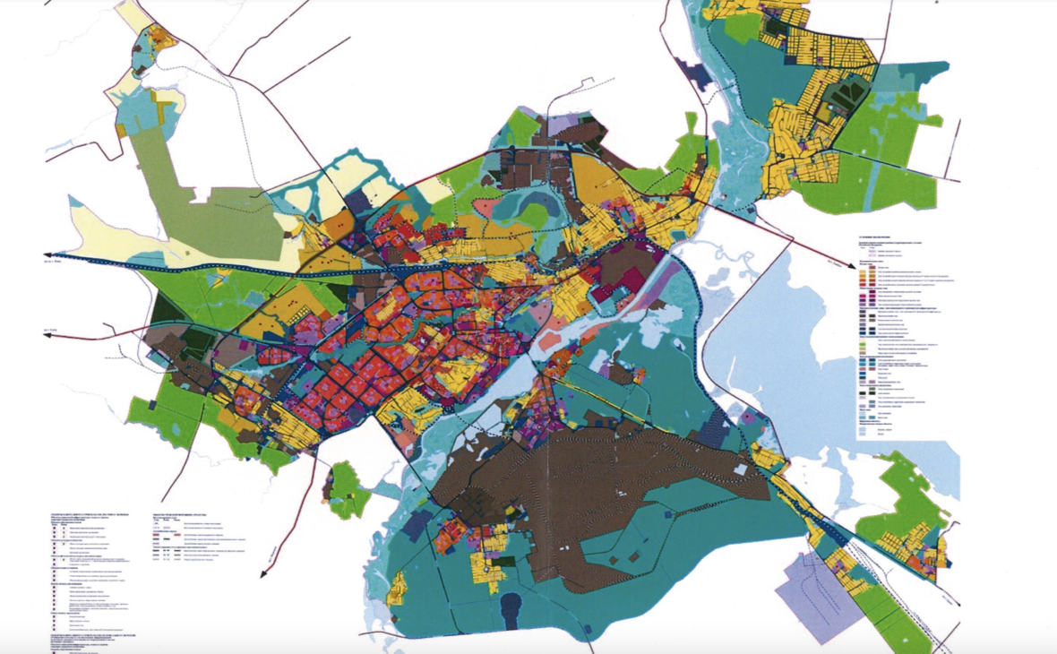 Изображение: скриншот&nbsp;&laquo;Генерального плана городского округа город Липецк на период до 2042 года&raquo;