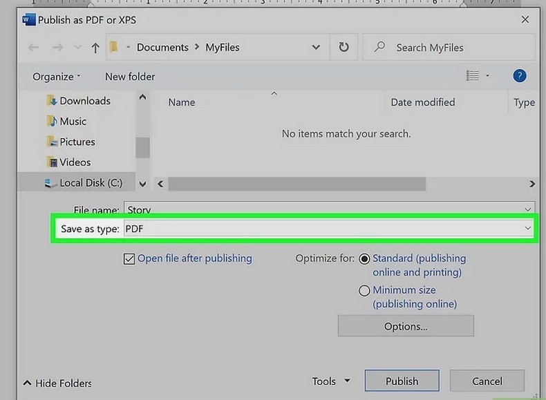 Как уменьшить размер файла PDF в Microsoft Word