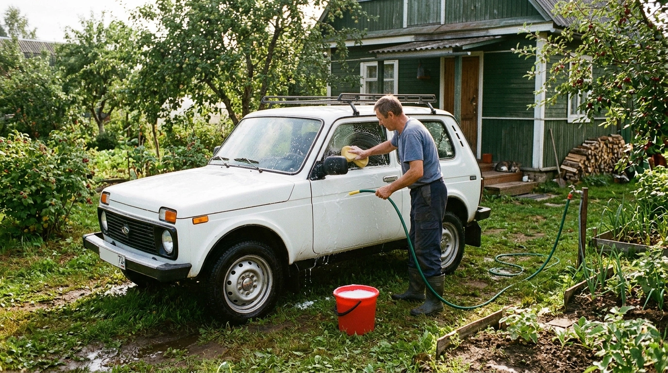 За мытье машины на даче грозит штраф. Почему это правильно