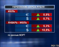 На ММВБ доллар продолжает терять позиции по отношению к рублю