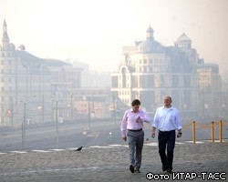 Окутанная смогом Москва вновь готовится к температурному рекорду