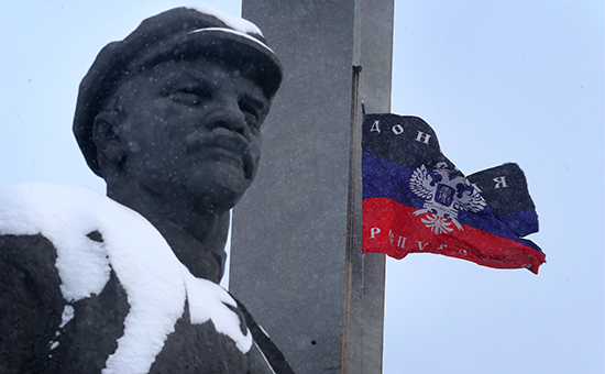 Памятник Ленину в Донецке