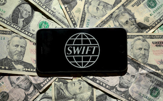 Логотип международной межбанковской системы передачи информации SWIFT

