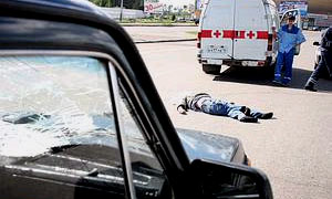 На Камчатке милиционер сбил насмерть пешехода