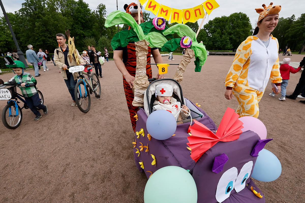Празднование Международного дня защиты детей в Санкт-Петербурге