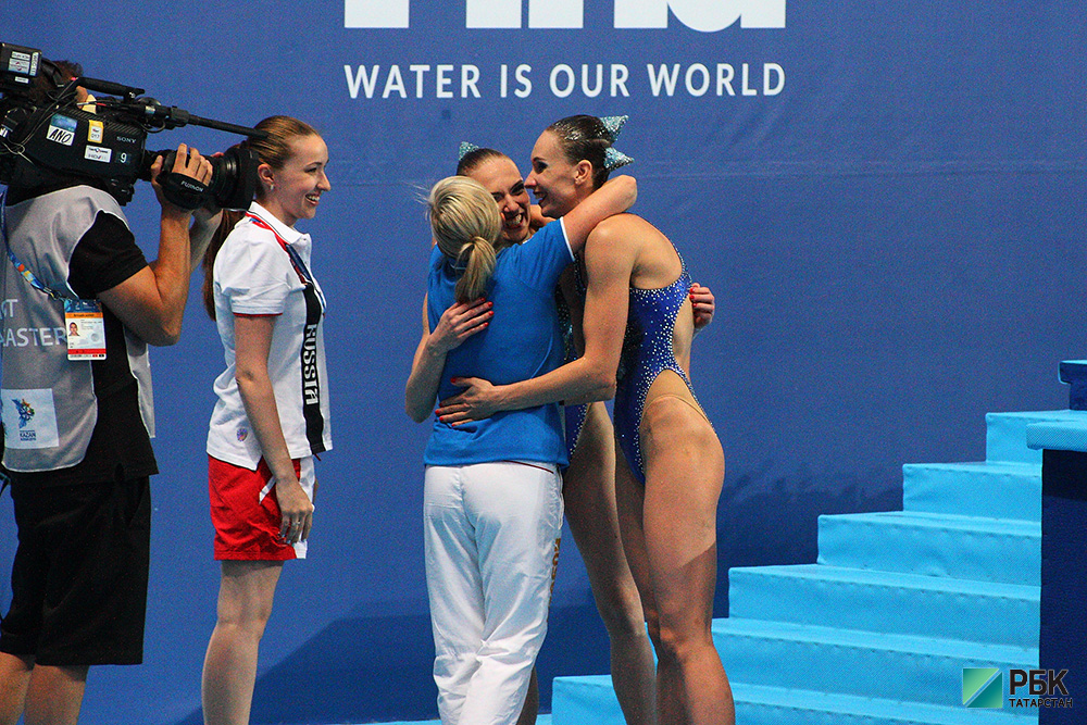 Золотые медали России в синхронном плавании