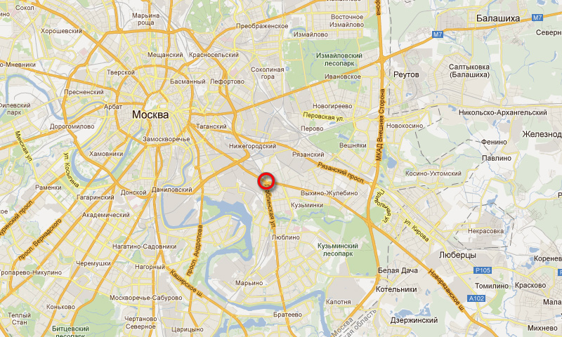 В Москве на пересечении Волгоградского проспекта и Люблинской улицы будет построен тоннель