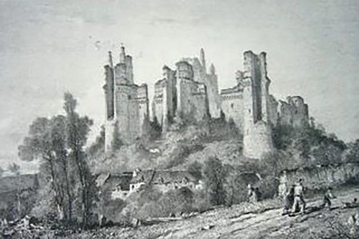 Замок Пьерфон. 1860 год