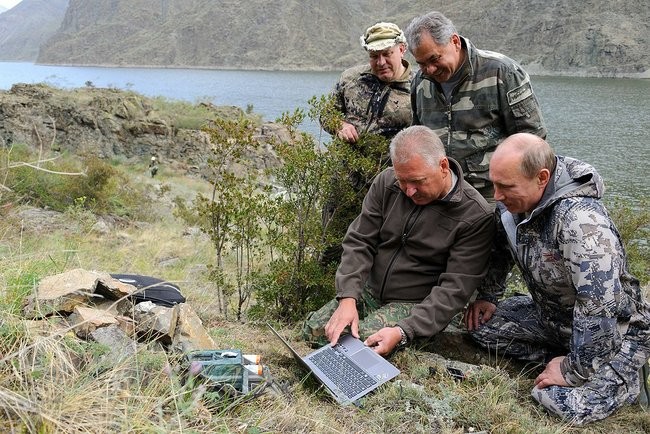 В.Путин в Красноярском крае поймал 21-килограммовую щуку 