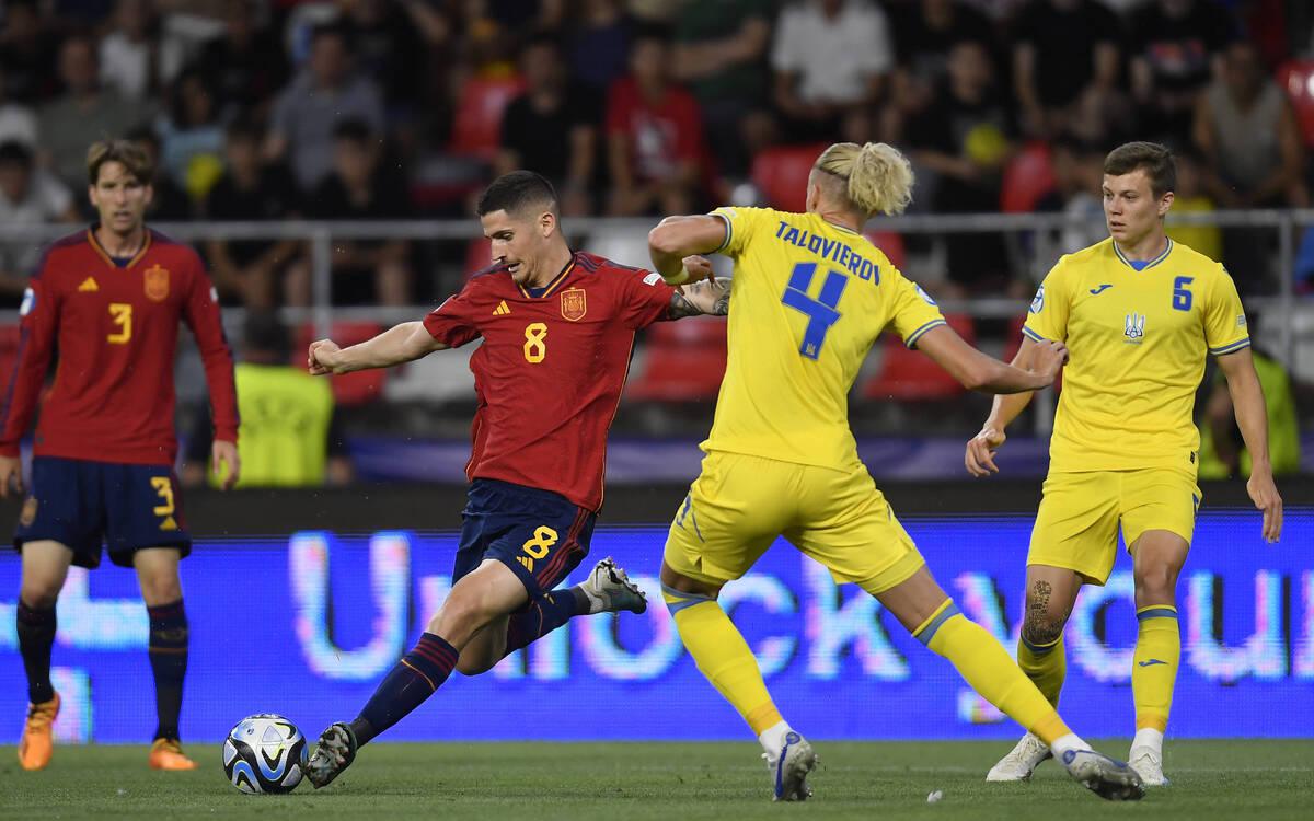 Сборная Испании не пустила Украину в финал молодежного Евро