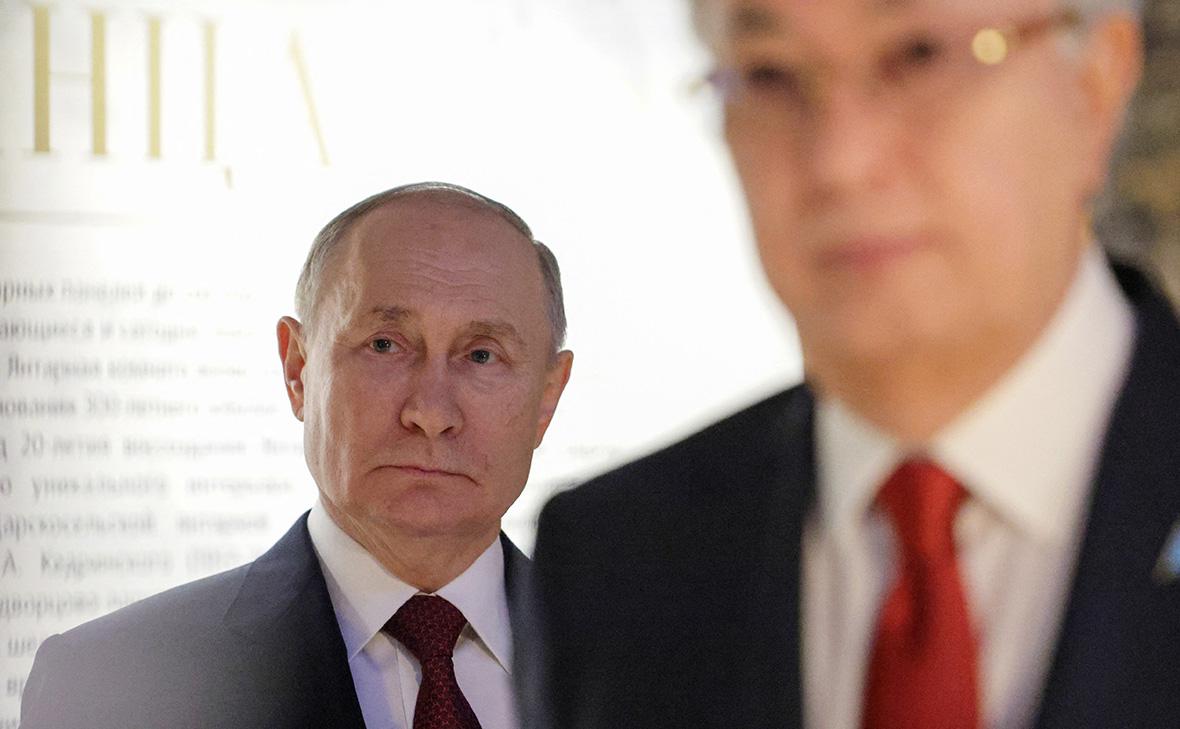 Владимир Путин на неформальной встрече глав государств-участников СНГ