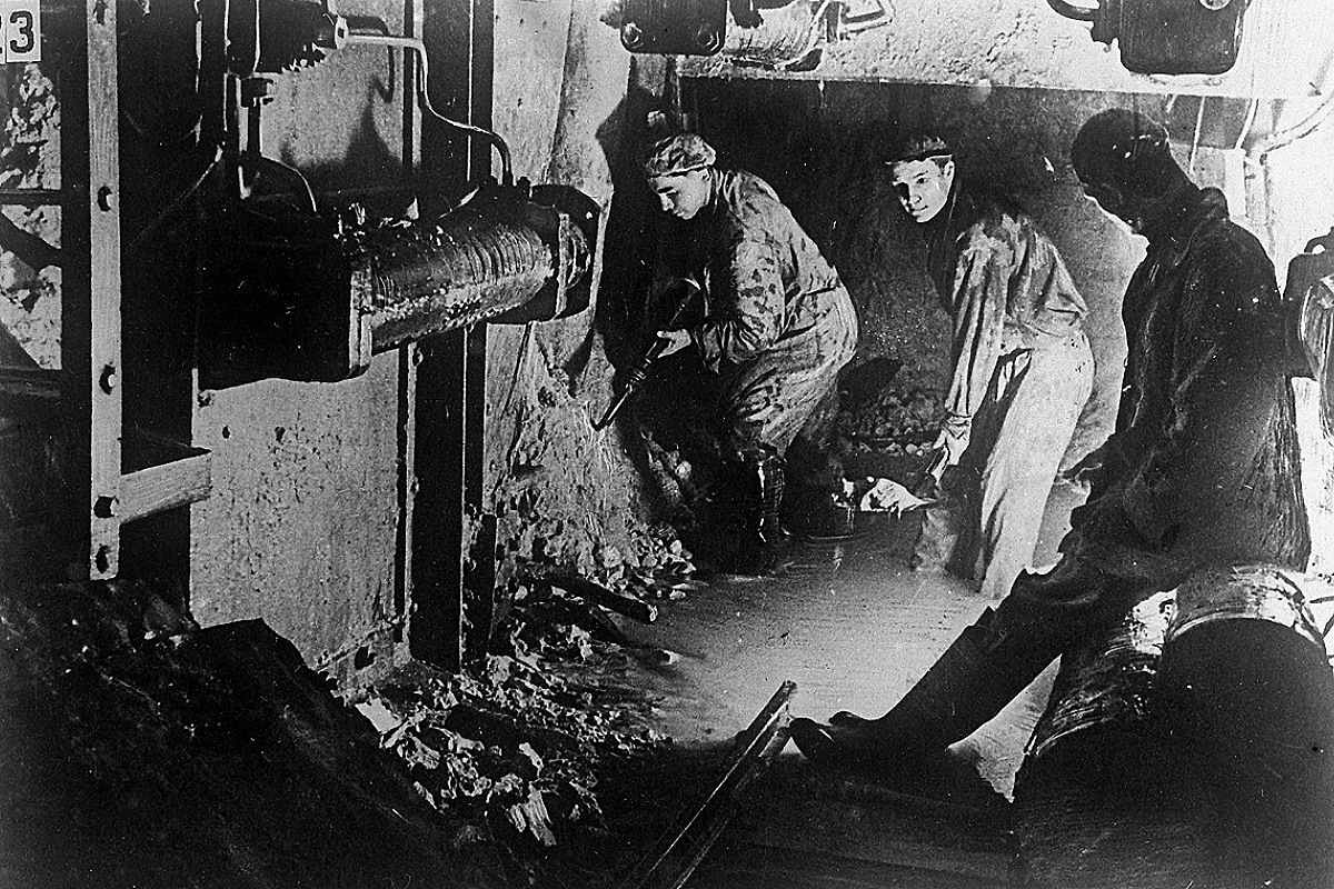 Строительство первой ветки Московского метро, 1934 год