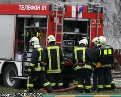 Крупный пожар в центре Москвы: есть пострадавшие