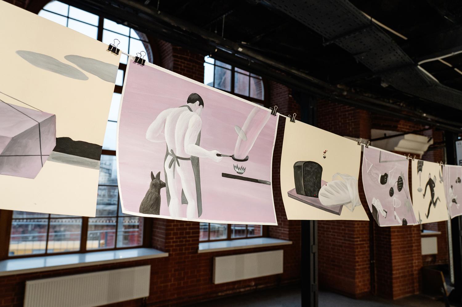 Работы Сони Кобозевой на стенде 11.12 Gallery