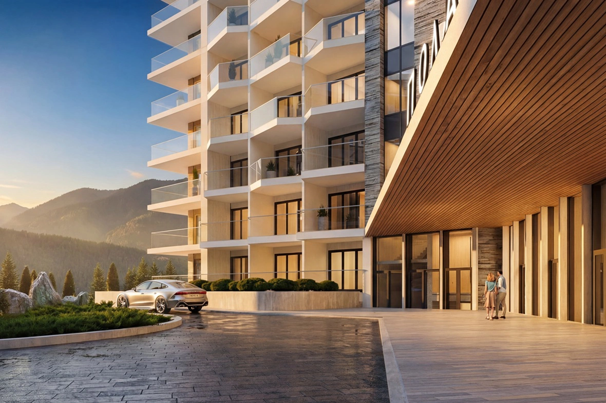 Иллюстрация Застройщика ООО СЗ «МегаСтрой», DoubleTree Hilton Красная Поляна (г. Сочи)