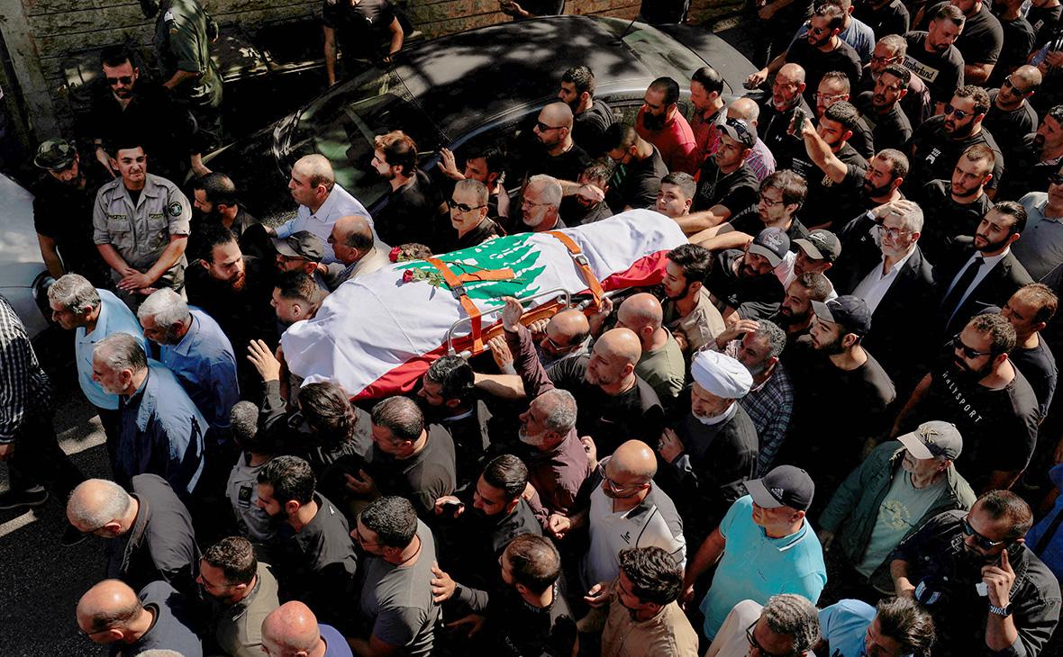 Похороны&nbsp;Иссама Абдаллы&nbsp;в Аль-Хияме, Ливан