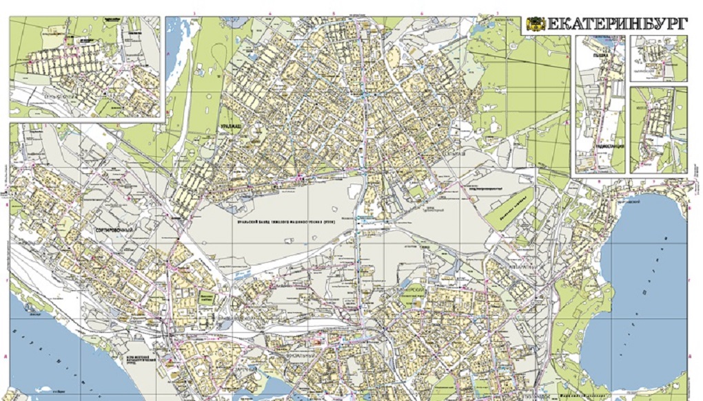 Фото: скрин карты Екатеринбурга