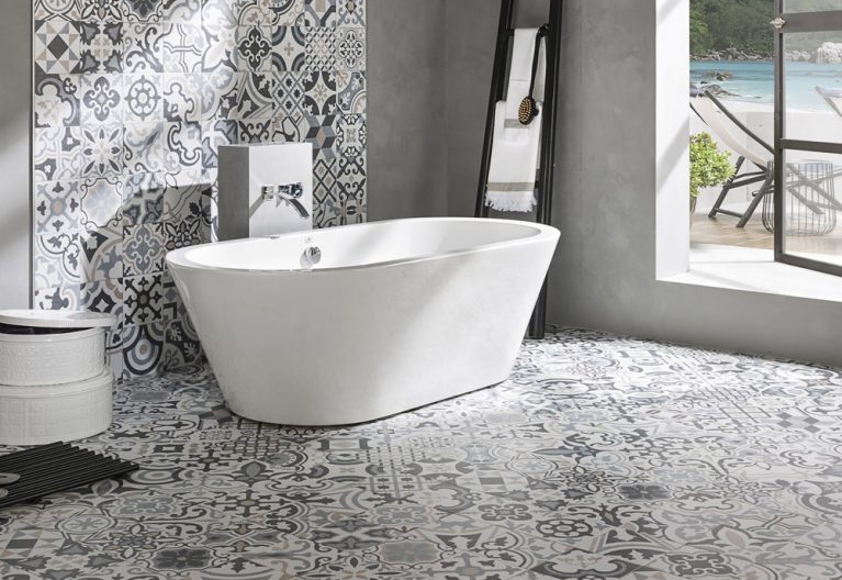 Дизайн плитки в ванной: 10 модных трендов в плитке не дороже руб