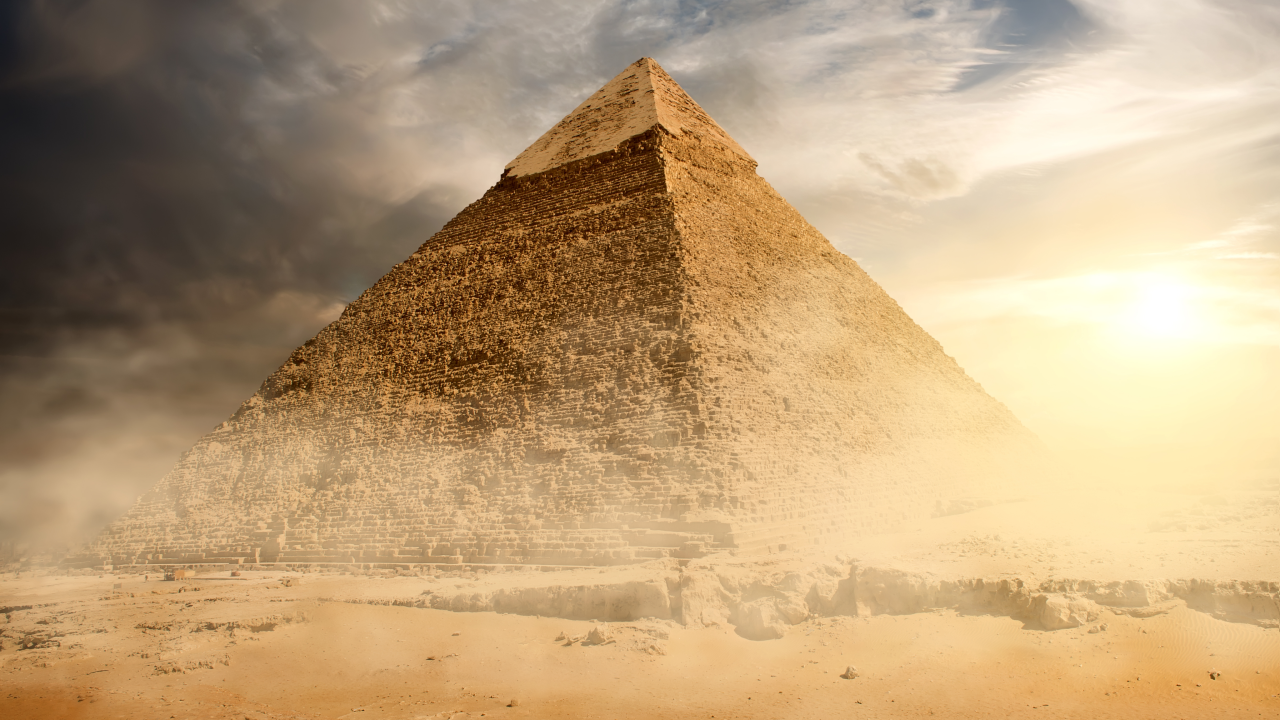 Бумажная модель Пирамида Хеопса, Египет