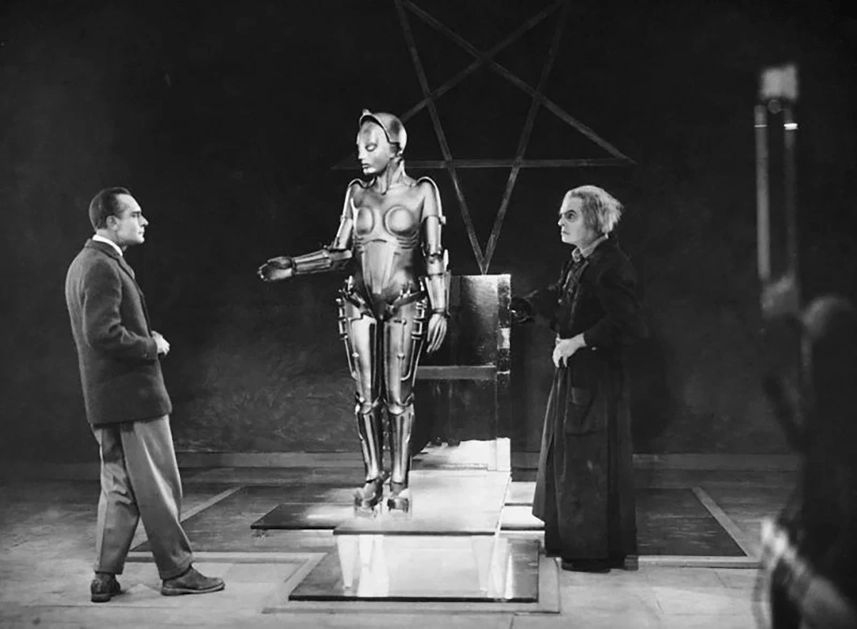 <p>Кадр из фильма&nbsp;&laquo;Метрополис&raquo; (1927)</p>