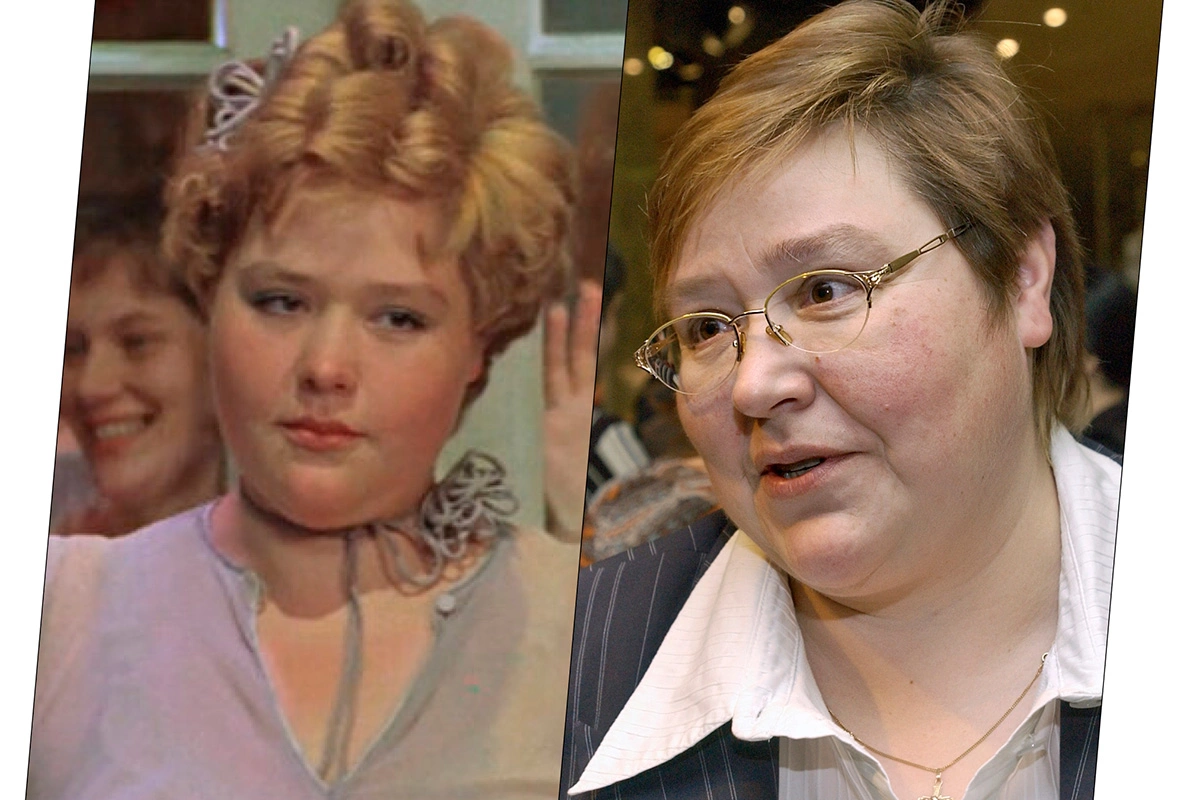 Татьяна Агафонова в 1984 году и в 2007 году