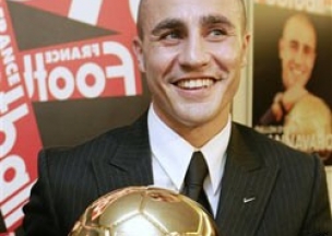 Фабио Каннаваро стал обладателем "Золотого мяча"-2006