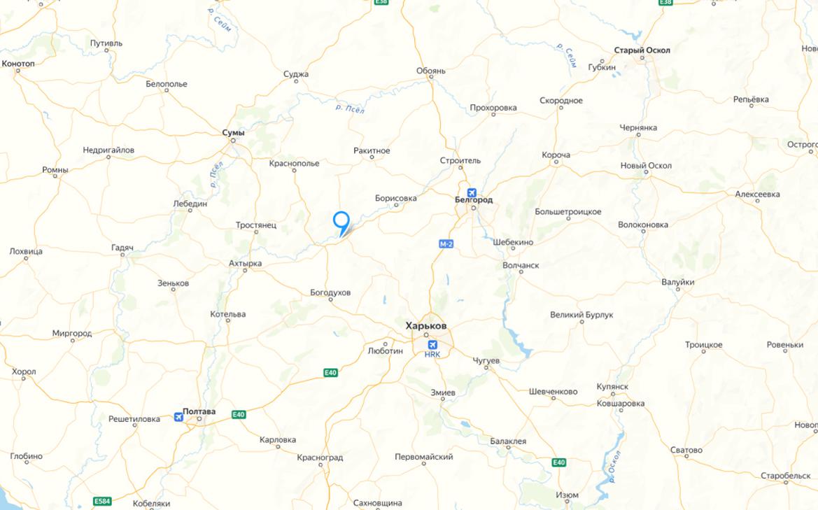 При обстреле белгородского села Козинка снаряд попал в жилой дом