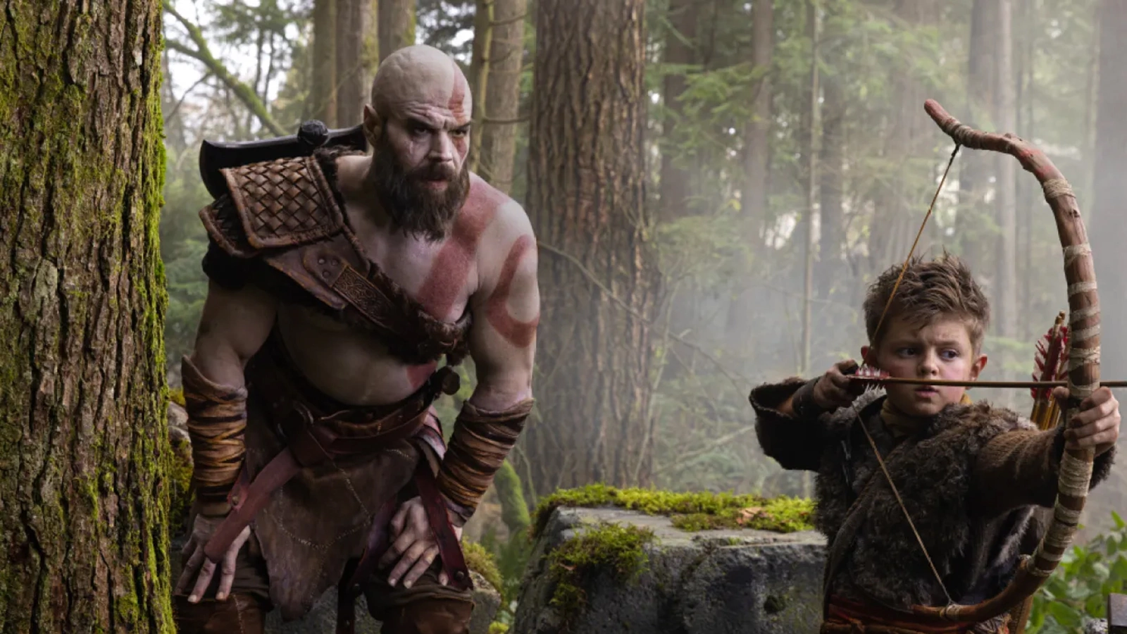 Кадр из сериала God of War