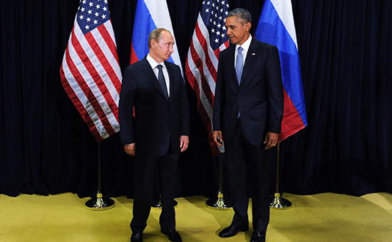 Президент России Владимир Путин и&nbsp;президент США Барак Обама