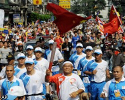 Япония откажется от услуг китайской охраны олимпийского огня