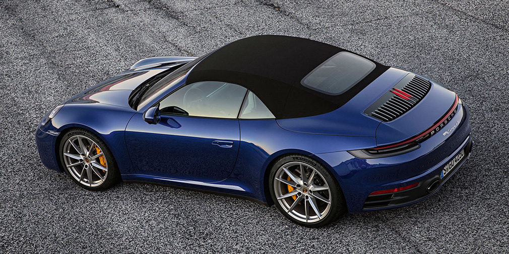 Названа рублевая стоимость кабриолета Porsche 911 нового поколения
